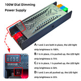 DC 12v/24v led strip power driver transformer switching power supply adapter