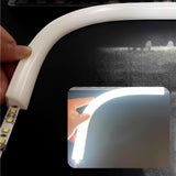 V16 V22 Triangular Flexible LED Silicone Tube – Even Glow for Curved Corners, Shelves & Custom Signs