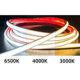 Waterproof COB led strip light 24v 10w/m 320 leds/m IP68 for indoor and outdoor