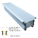 12x12mm Silicone cover profile for DIY led neon light no led strip inside