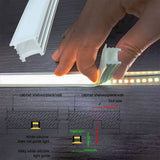 12x12mm Silicone cover profile for DIY led neon light no led strip inside