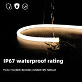 D20 1-5m  The 360° Omni-Glow Round Silicone Neon Flex Tube | Premium Diffuser Sleeve for Double-Sided LED Strips