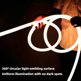 D20 1-5m  The 360° Omni-Glow Round Silicone Neon Flex Tube | Premium Diffuser Sleeve for Double-Sided LED Strips