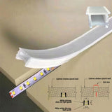 14x14mm Neon Light Silicone Tube Protection for COB/SMD Strips Curved-Friendly