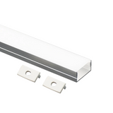 20x10mm Slim Wall Mount or Recessed LED Profile 1M 2M for Groove Lighting in Bespoke Joinery Wall Mounted for Bookshelf & Entertainment Unit Lighting