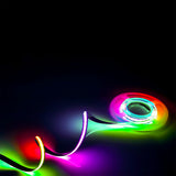 Ultra-Bright RGB COB Strip Light 24V Dot-Free 10mm Flexible LED Tape (576 LEDs per Meter)