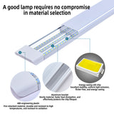 4FT Led slim batten light 6500k led strip ceiling light 120cm aluminum material