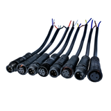 2pin-5pin Waterproof connector male female connector plug for led strip light