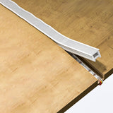 6x6mm 8x8mm Slim Led silicone cover profile of various size soft flexible for DIY led strip light
