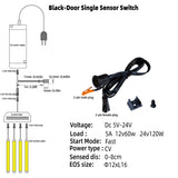 LED Cabinet Light Sensor Switch – Door, Hand Sweep & PIR Motion Control (12V/24V)