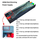 DC 12v/24v led strip power driver transformer switching power supply adapter