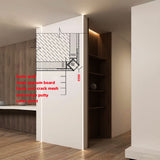 5022 Trimless Outer Corner LED Profile 2M | Seamless 90 Degree External Wall Corner Light