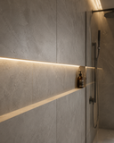 3213 Led strip aluminum channel profile bar for ceramic tile wall and ceiling