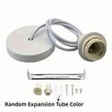 1M E27 Hanging bulb lamp holder ceiling rose light pendant fittings