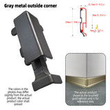 Surface Mount LED Skirting Board Aluminium Profile Kit with White Silicone Cover – 1/2M Low Level Lighting for Residential & Commercial Spaces