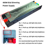 DC 12v/24v led strip power driver transformer switching power supply adapter