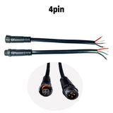 2pin-5pin Waterproof connector male female connector plug for led strip light