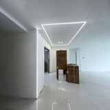5022 Trimless Outer Corner LED Profile 2M | Seamless 90 Degree External Wall Corner Light