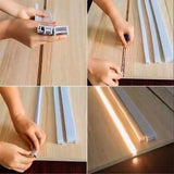 14x14mm Neon Light Silicone Tube Protection for COB/SMD Strips Curved-Friendly