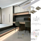 14x7mm Led aluminum channel holder bar profile for cabinet closet led strip light 1m 2m