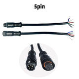 2pin-5pin Waterproof connector male female connector plug for led strip light