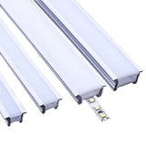 6x6mm 8x8mm Slim Led silicone cover profile of various size soft flexible for DIY led strip light