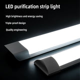 4FT Led slim batten light 6500k led strip ceiling light 120cm aluminum material