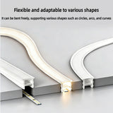 1010 Flexible bendable led silicone tube profile for DIY led strip neon light
