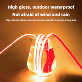 Waterproof COB led strip light 24v 10w/m 320 leds/m IP68 for indoor and outdoor