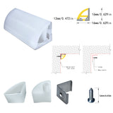 V16 V22 Triangular Flexible LED Silicone Tube – Even Glow for Curved Corners, Shelves & Custom Signs