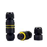 IP68 Waterproof Inline Connector - Heavy Duty Outdoor Cable Joint 2-Pin to 6-Pin