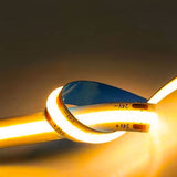 High Density COB LED Strip Lights 400LEDs 12V/24V 5M/10M Flexible with Adhesive Tape 3mm 5mm 8mm Width CRI>90