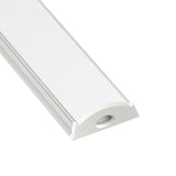 17X4mm Bendable aluminium led strip light channel profile for kitchen cabinet