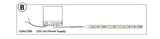 High bright DC12V/24V Led strip light with SMD2835 120 chips fit for led aluminum profile