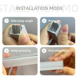 20x15mm 1m/3.3ft 2m/6.6ft LED Aluminum Extrusion Linear Lighting Case for Showcase Wardrobe & Stair Lighting