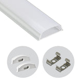 17X4mm Bendable aluminium led strip light channel profile for kitchen cabinet