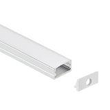 14x7mm Led aluminum channel holder bar profile for cabinet closet led strip light 1m 2m